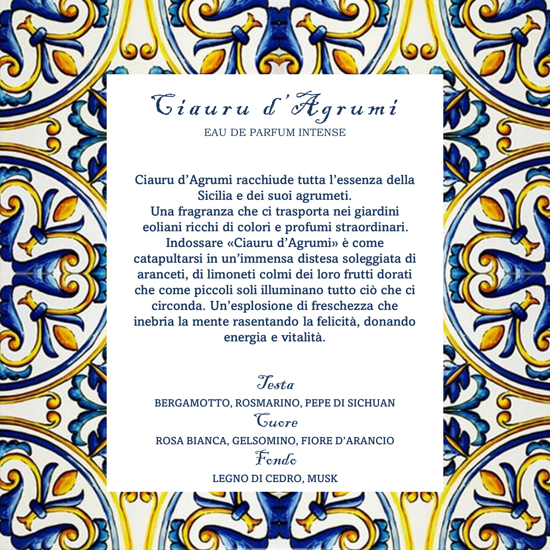 Ciauru d’Agrumi